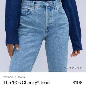Everlane The 90s Cheeky Jean Size 29 Ankle
